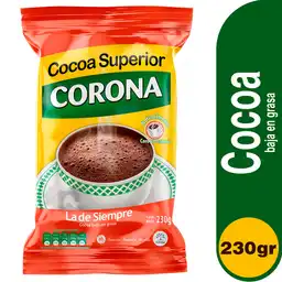 Corona Cocoa en Polvo Superior Baja en Grasa