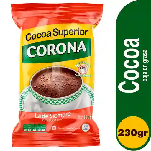 Corona Cocoa en Polvo Superior Baja en Grasa