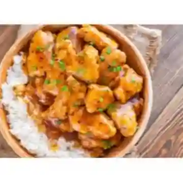 Arroz Pollo a la Naranja