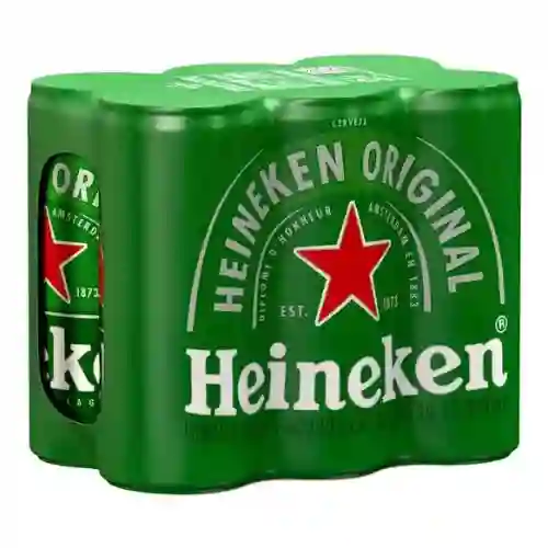 Six Pack Cerveza Heineken Lata 310Ml