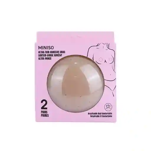 Brasier Adhesivo Redondo Invisible Ultradelgado Miniso