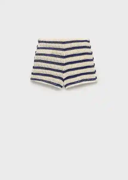 Short Miffy Navy Talla L Mujer Mango