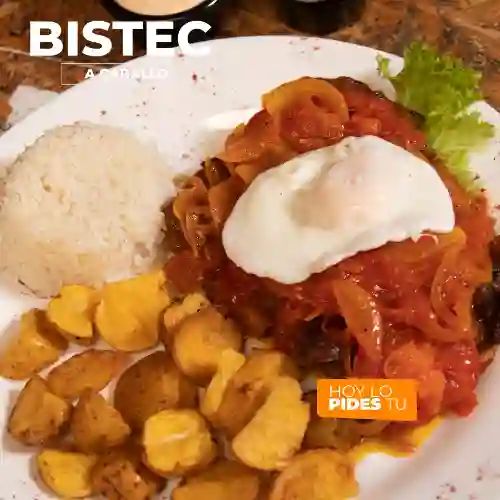 Carne en Bistec Criollo