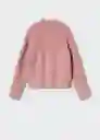 Cardigan Souffle3 Rosa Pastel Talla 12 Niñas Mango