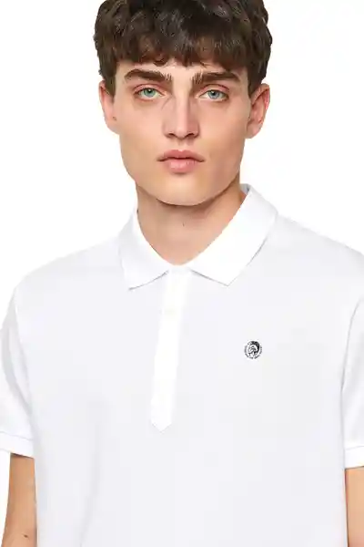 Diesel Camiseta Polo T-Weet-Romohi Blanco Talla M