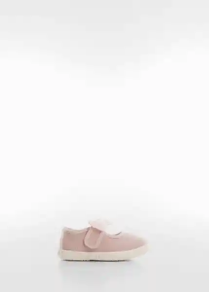 Zapatillas Deportiva Ribbon Rosa Talla 22 Niñas Mango