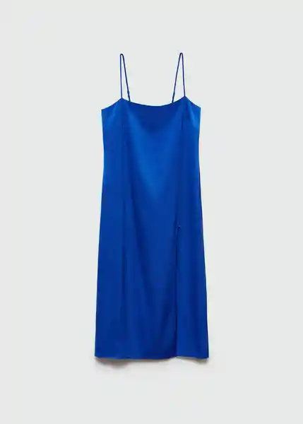 Vestido Asun2 Azul Talla 24 Mujer Mango