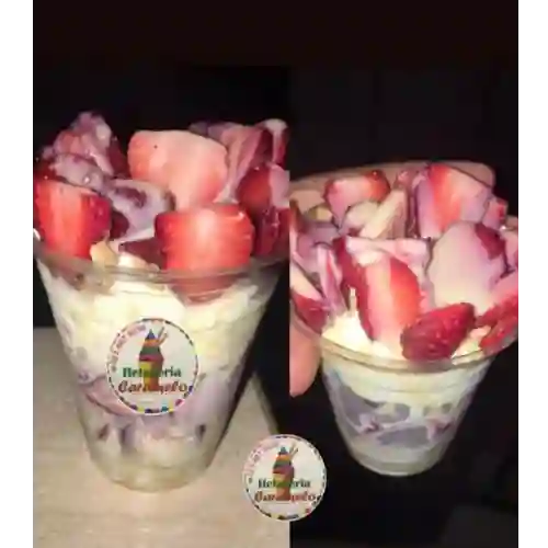 Fresas con Crema 12 Oz