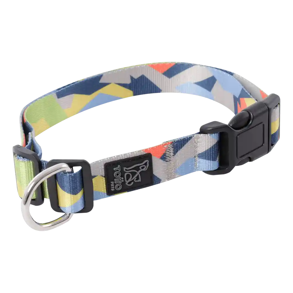 Totto Collar Ajustable Talla L Multicolor Para Perro