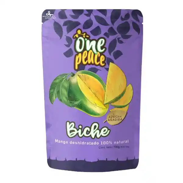 One Peace Mango Biche Deshidratado
