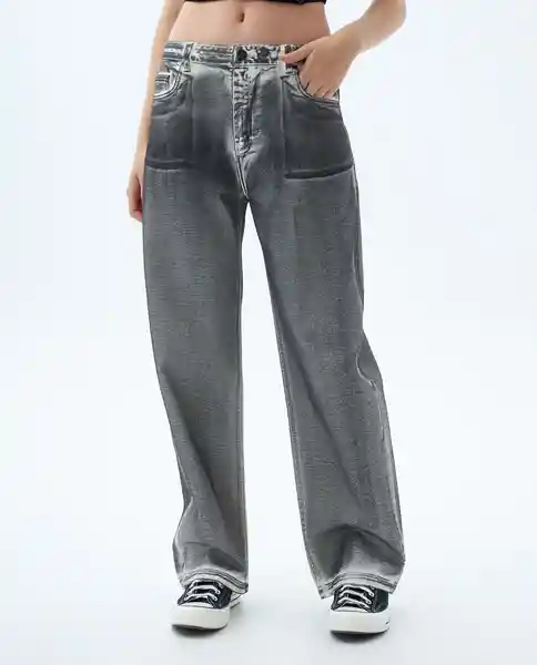 Pantalón Mujer Gris Talla 8 639f002 Americanino