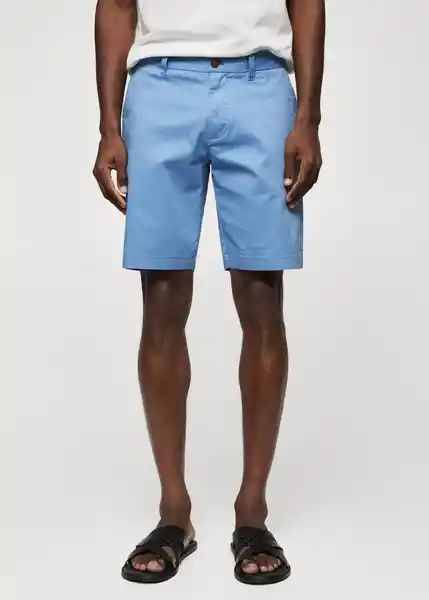 Bermuda Gracia Tinta Talla 38 Hombre Mango