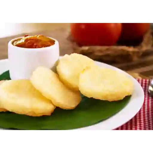 Arepas y criolla