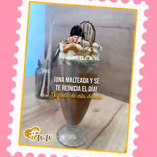 Malteada de oreo