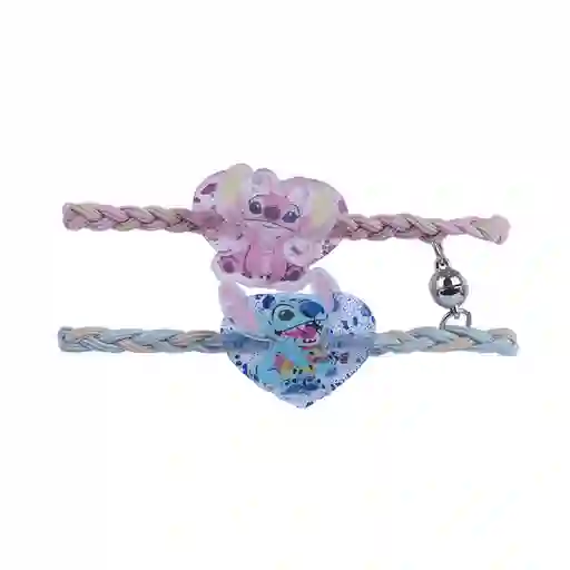 Liga Para el Cabello Dije Con Imán Disney Lilo & Stitch Miniso