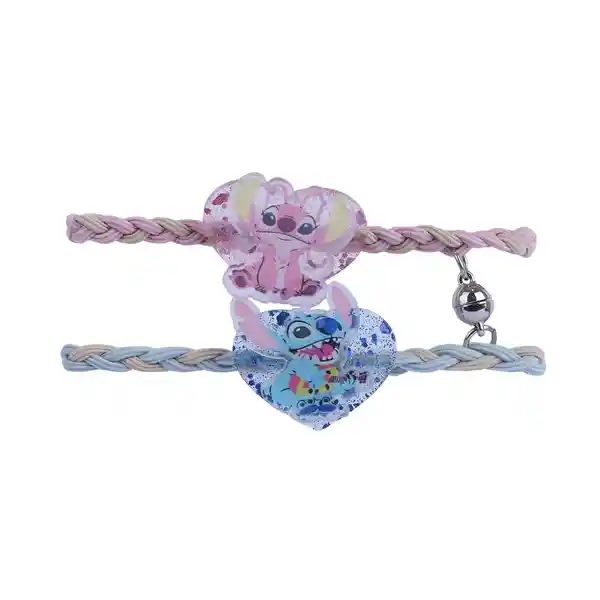 Liga Para el Cabello Dije Con Imán Disney Lilo & Stitch Miniso