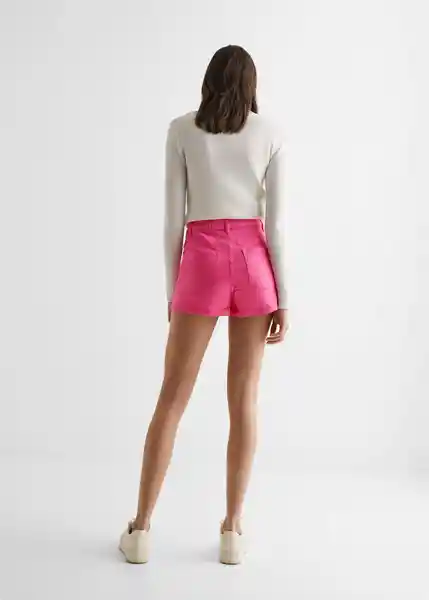Short Frilled Fucsia Talla 21 Mango Teen Girl Mango