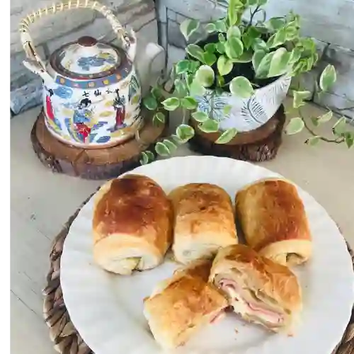Pastel Jamón y Queso