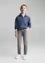 Jean Slim Tejano Gris Talla 13 Niños Mango