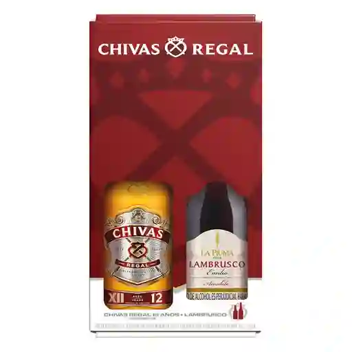 Chivas Regal Pack Whisky 12 Años + Lambrusco Vino