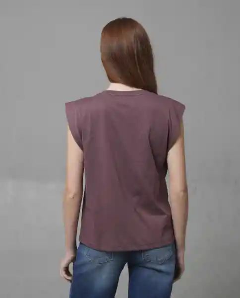 Camiseta Mujer Morado Talla XL 209G107_MOR182109 Rifle