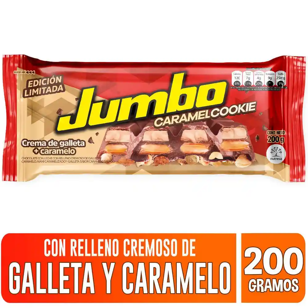 Jumbo Chocolatina Caramel Cookie