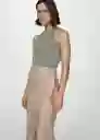 Falda Pareo Piedra Talla 18 Mujer Mango