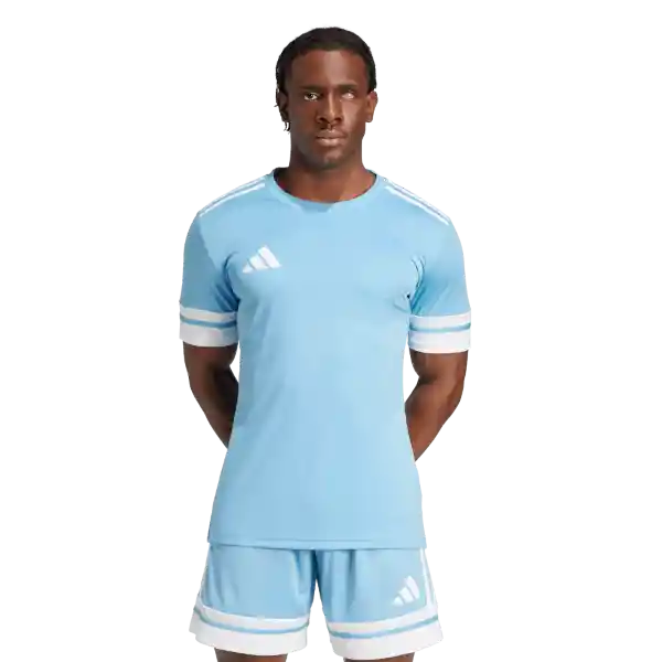 Adidas Camiseta Squa25 Jersey M Equipo Fútbol Hombre Azul T M