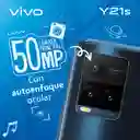 Vivo Celular Y21s 128Gb Blanco Perla + Audífonos