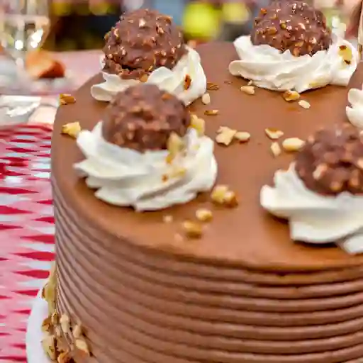 Torta choco ferrero 18 porciones