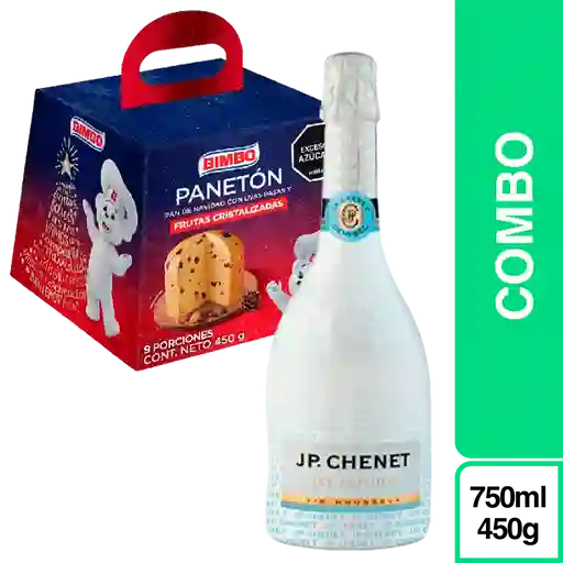 Combo JP Chenet + Bimbo Panetón Frutas Cristalizadas 450 g