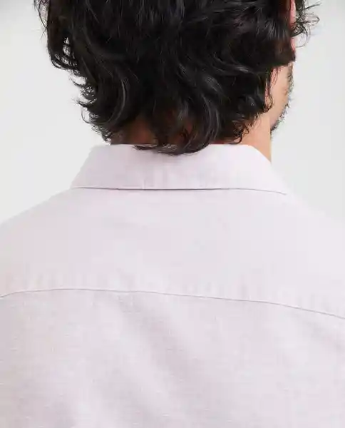 Camiseta Linen With Duck Rosa Malva Medio T. L Chevignon