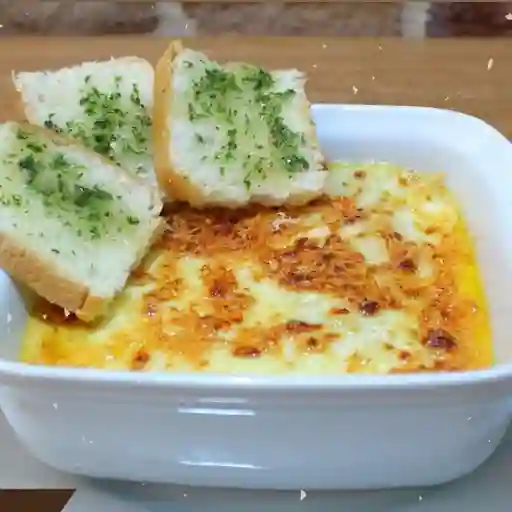 Lasagnas pollo  champiñones