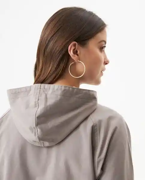 Chaqueta Cargo Femenino Gris Industrial Medio Talla S Chevignon