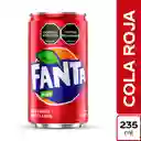 Fanta Gaseosa Cola Roja 235 mL