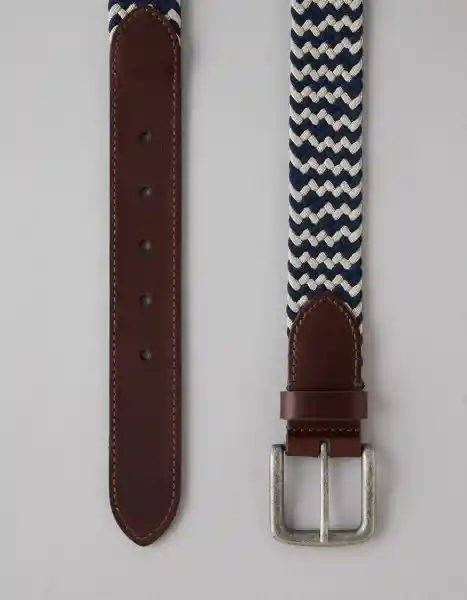 Cinturón Hombre Azul Talla: 36 8077410 American Eagle