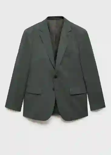 Blazer Americana na Milan Verde Talla 46 Hombre Mango