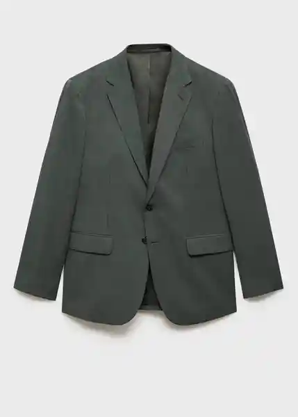 Blazer Americana na Milan Verde Talla 46 Hombre Mango