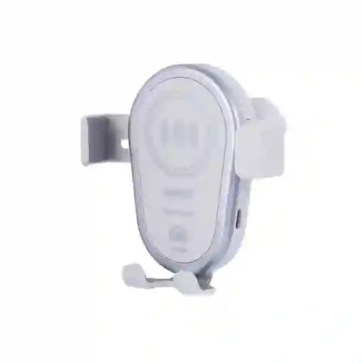 Soporte de Celular Para Carro Con Cargador Serie Blanco Miniso