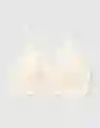 Bralette Aerie Beige Talla LARGE 4114119 American Eagle