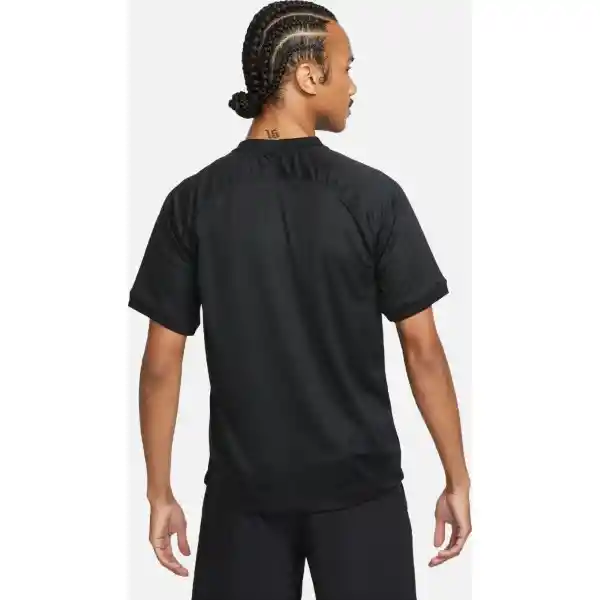 Nike Camiseta Df Top Dye Wild Card Para Hombre Negro Talla L