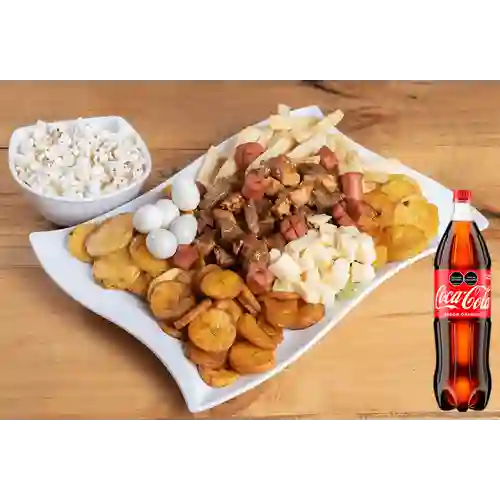 Combo la Picada de la Estaca +Cocacola Orig 1.5l