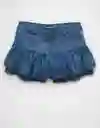 Falda Mujer Azul Talla: 8 5109532 American Eagle