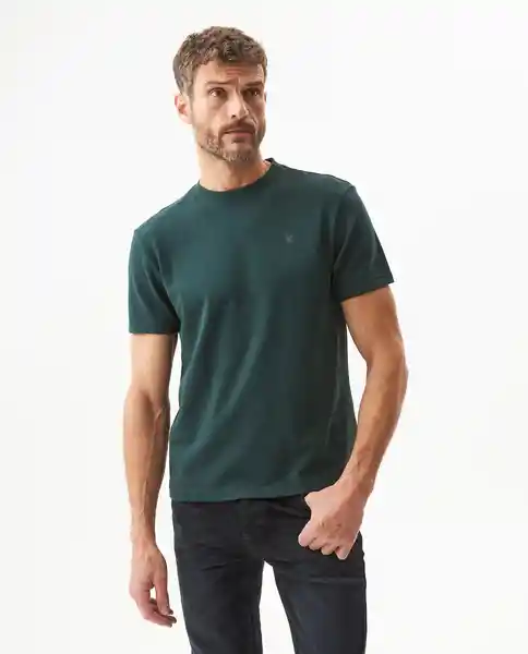 Camiseta Tech Graphic Verde Galloway Ultraoscuro S Chevignon