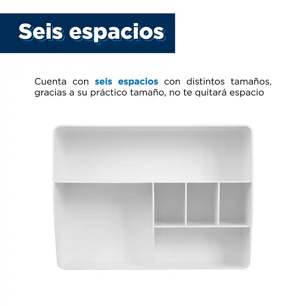 Organizador de Maquillaje de Compartimiento Miniso