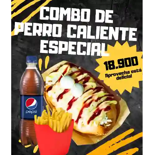 Combo Personal de Perro Caliente Especial