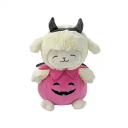 Peluche Halloween Diablo Calabaza Mini Family Rosa 10 Miniso