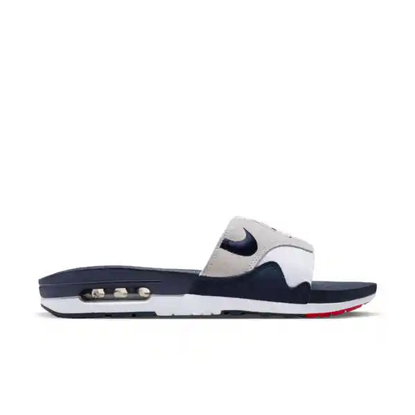 Nike Zapatos Air Max 1 Slide Para Hombre Blanco Talla 10