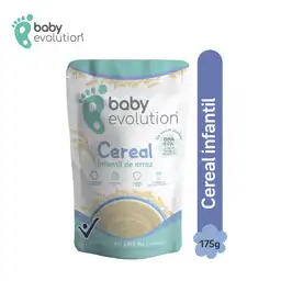 Baby Evolution Cereal Infantil de  Arroz sin azúcar añadido