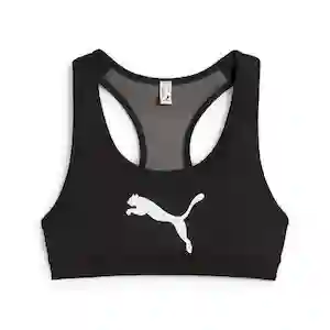 Puma Brasier 4Keeps Para Entrenamiento de Mujer Negro Talla XS
